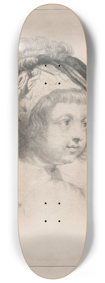 Peter Paul Rubens - A Child of Rubens 8.25 inch art skate deck