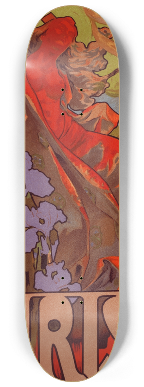 Adolfo Hohenstein - Iris 8.25 inch art skate deck