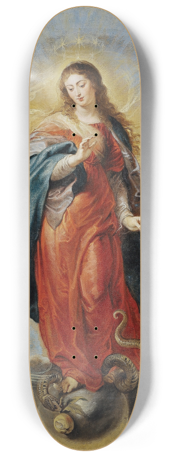 Peter Paul Rubens - Immaculate Conception 8.25 inch art skate deck