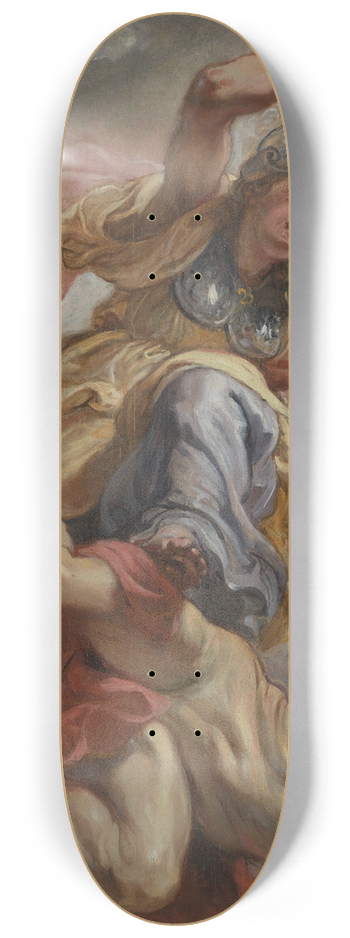Peter Paul Rubens - Minerva Overcoming Ignorance 8.25 inch art skate deck