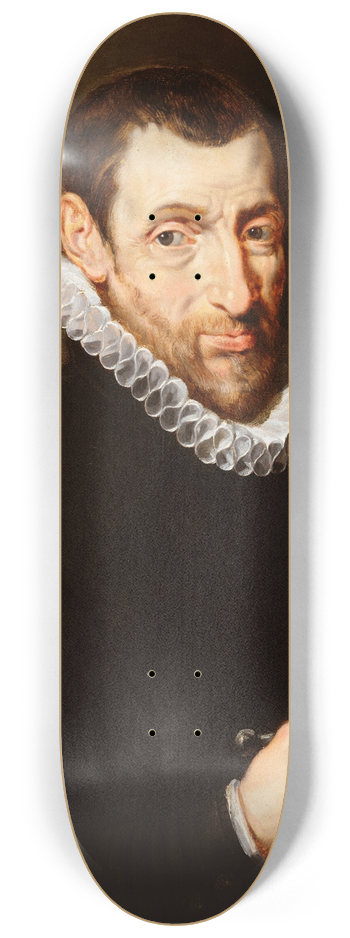 Peter Paul Rubens - Portret van Christoffel Plantin 8.25 inch art skate deck