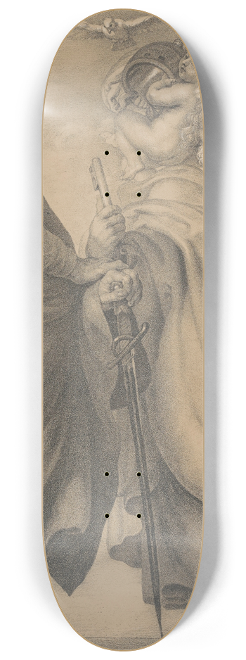 Peter Paul Rubens - Saints Peter and Paul 8.25 inch art skate deck