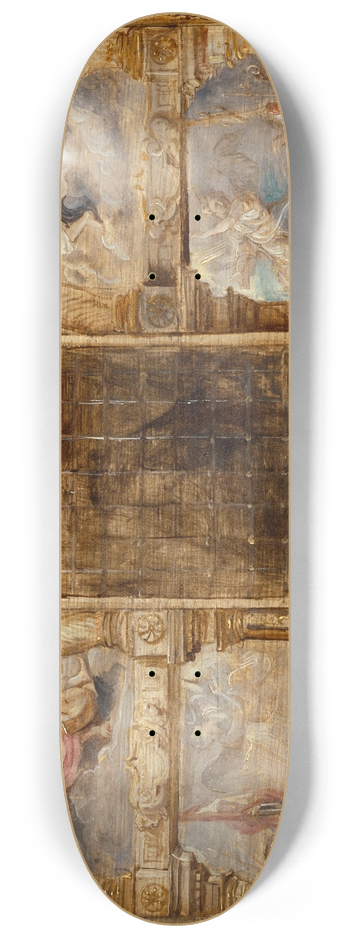 Peter Paul Rubens - The Adoration of the Eucharist 8.25 inch art skate deck