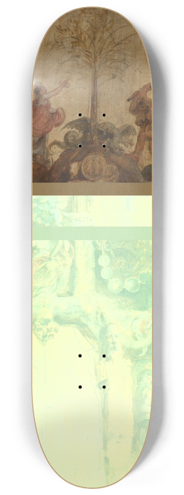 Peter Paul Rubens - The Arch of the Mint (front) 8.25 inch art skate deck