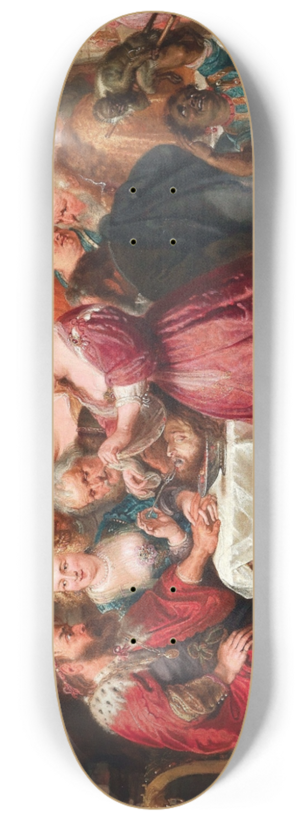 Peter Paul Rubens - The Feast of Herod 8.25 inch art skate deck