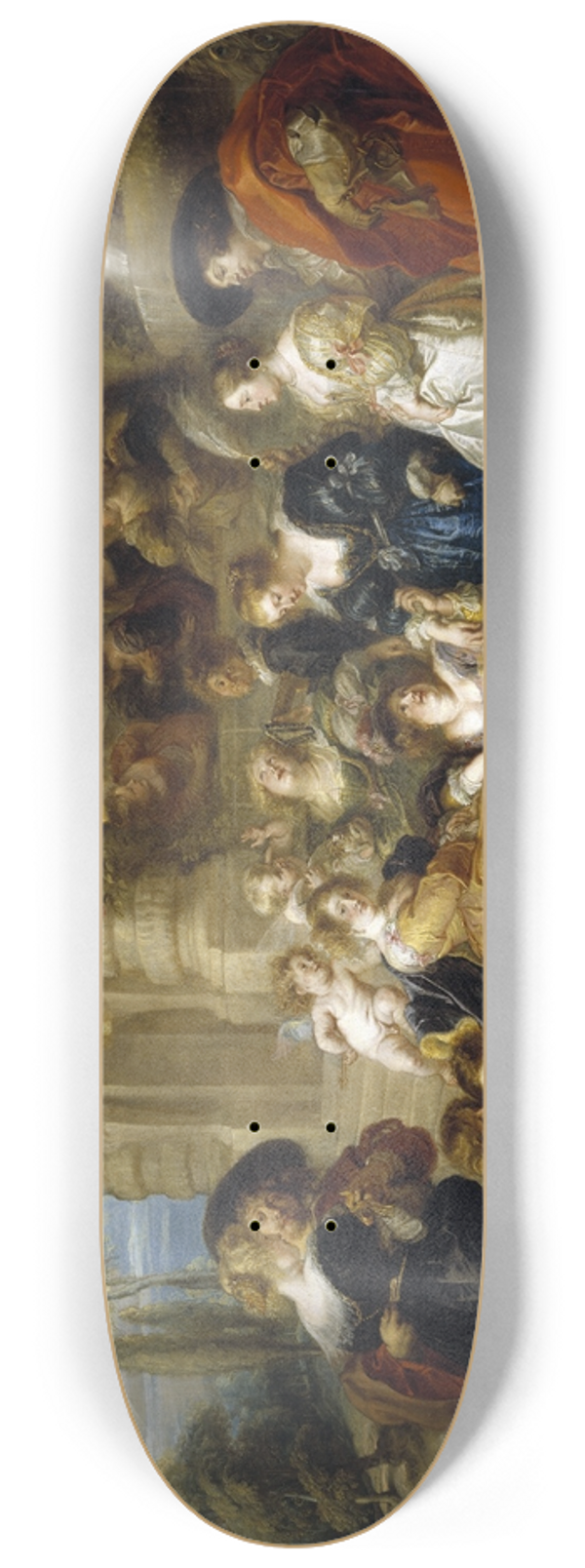 Peter Paul Rubens - The Garden of Love 8.25 inch art skate deck