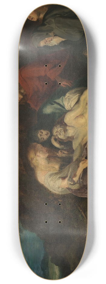 Peter Paul Rubens - The Lamentation over the Dead Christ 8.25 inch art skate deck