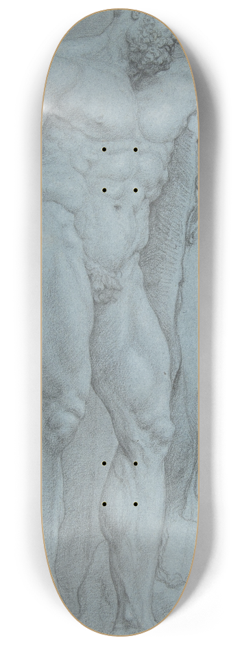 Peter van Lint - The Farnese Hercules 8.25 inch art skate deck