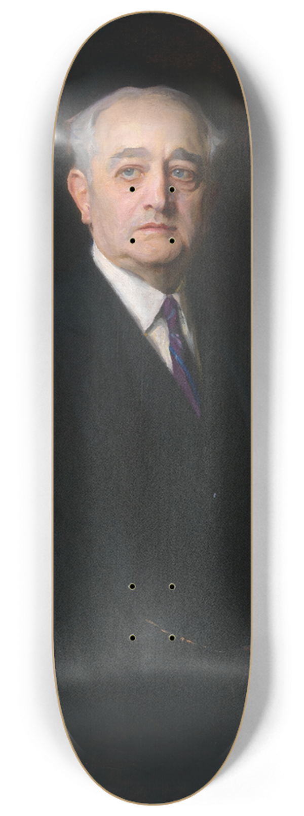 Philip Alexius de Lszl - Adolph Simon Ochs 8.25 inch art skate deck