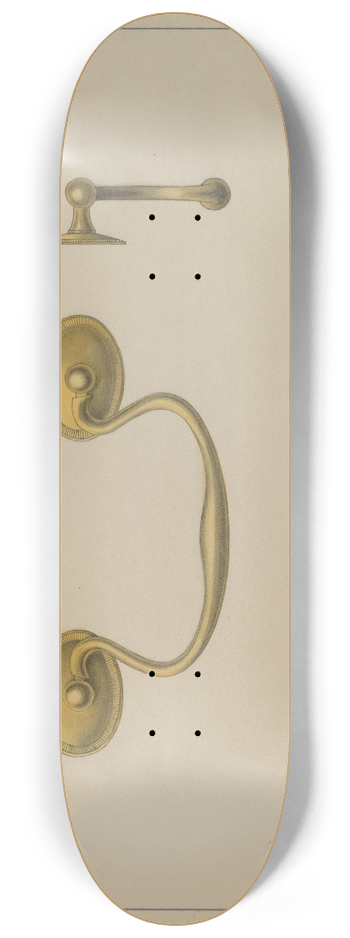 Philip Johnson - Drawer Pull 8.25 inch art skate deck