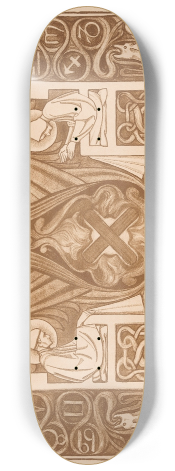 Antoon Derkinderen - In den Avond 8.25 inch art skate deck