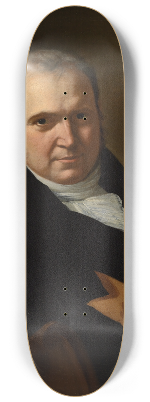 Philipp Jakob Becker - Selbstbildnis 8.25 inch art skate deck