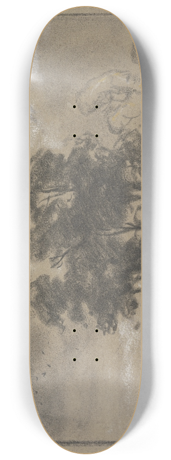 Philipp Rth - Landschaft mit groen Bumen 8.25 inch art skate deck