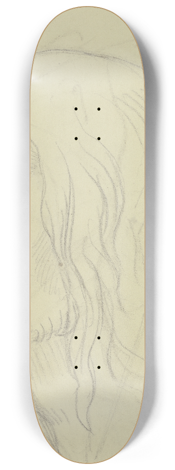 Philipp Veit - Head of John the Baptist 8.25 inch art skate deck