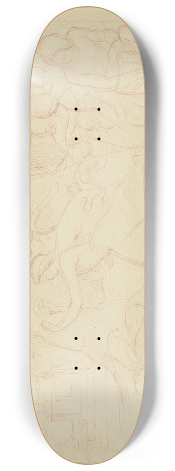 Philipp Veit - The torch relay 8.25 inch art skate deck