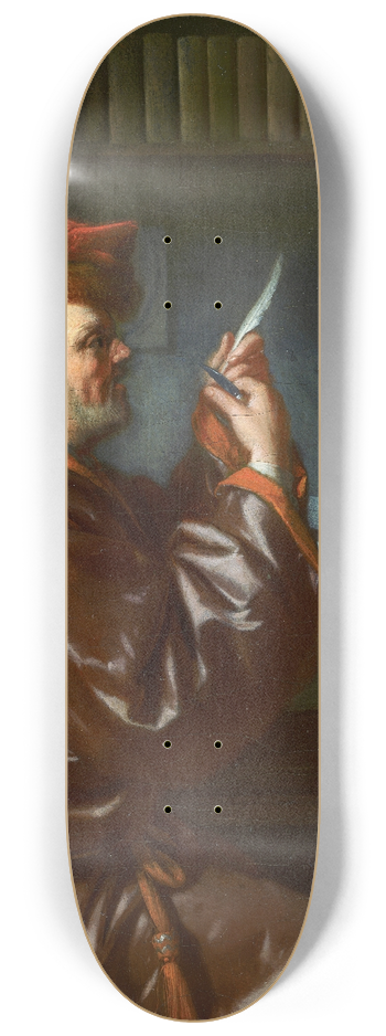 Philip van Dijk - The Bookkeeper 8.25 inch art skate deck