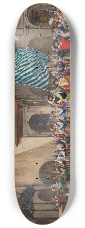 Adolf Pirsch - Landsknecht und Fhnrich 8.25 inch art skate deck