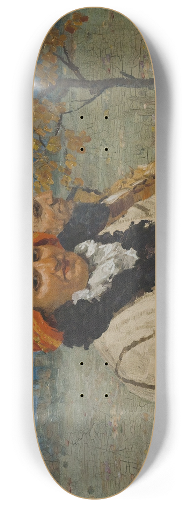 Antos Frolka - Auf dem Weg zur Kirche 8.25 inch art skate deck