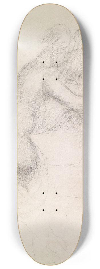 Pierre-Auguste Renoir - La Toilette 8.25 inch art skate deck