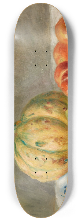 Pierre-Auguste Renoir - Melon et tomates 8.25 inch art skate deck
