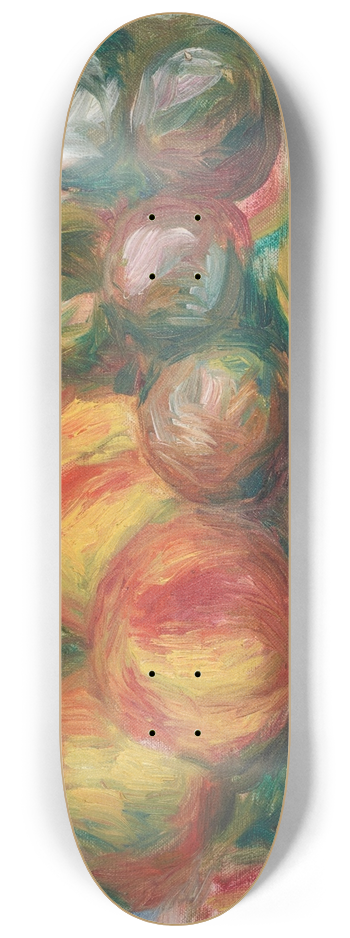 Pierre-Auguste Renoir - Pches et prunes 8.25 inch art skate deck