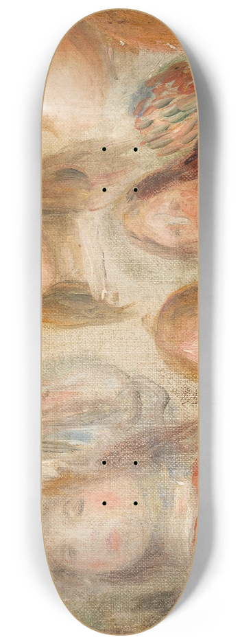 Pierre-Auguste Renoir - tude de jeunes filles 8.25 inch art skate deck