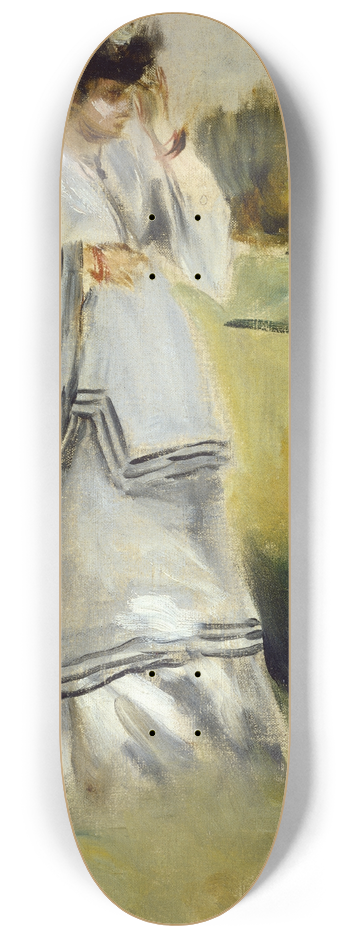 Pierre-Auguste Renoir - Woman in a Park 8.25 inch art skate deck