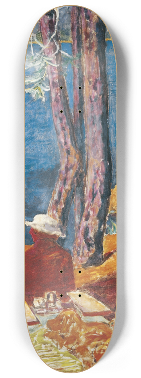 Pierre Bonnard - Bord de mer, sous les pins 8.25 inch art skate deck