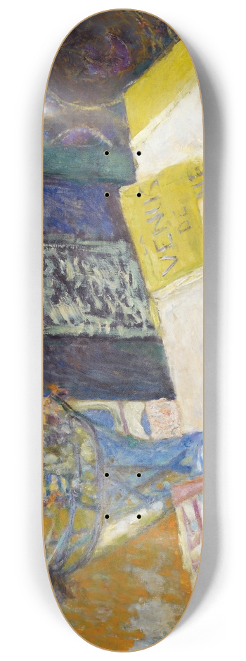 Pierre Bonnard - Still Life with Bouquet of Flowers , Venus of Cyrene 8.25 inch art skate deck