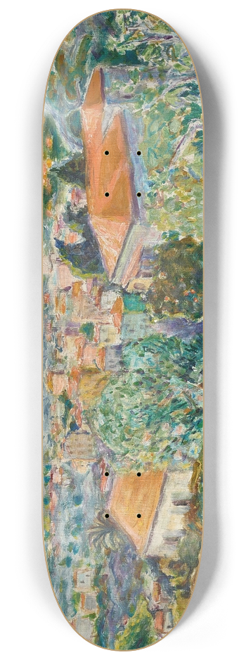Pierre Bonnard - Vue de Cannet 8.25 inch art skate deck