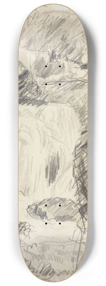 Pierre Bonnard - Wasserfall 8.25 inch art skate deck