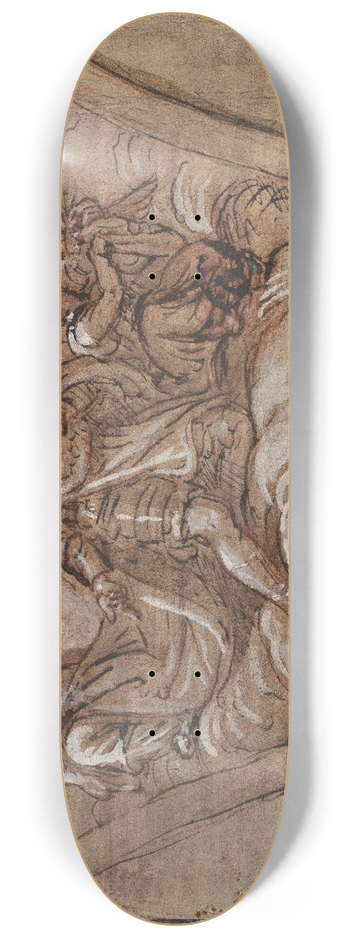 Pierre Mignard - Udkast til loftsdekoration 8.25 inch art skate deck