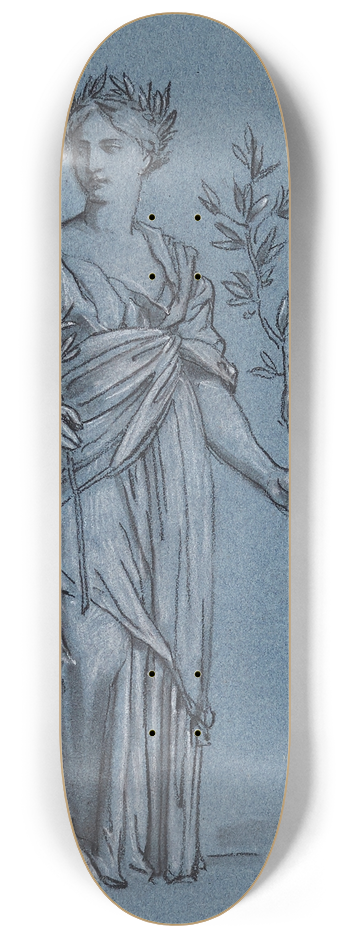 Pierre-Paul Prud'hon - Figure centrale du groupe de gauche 8.25 inch art skate deck