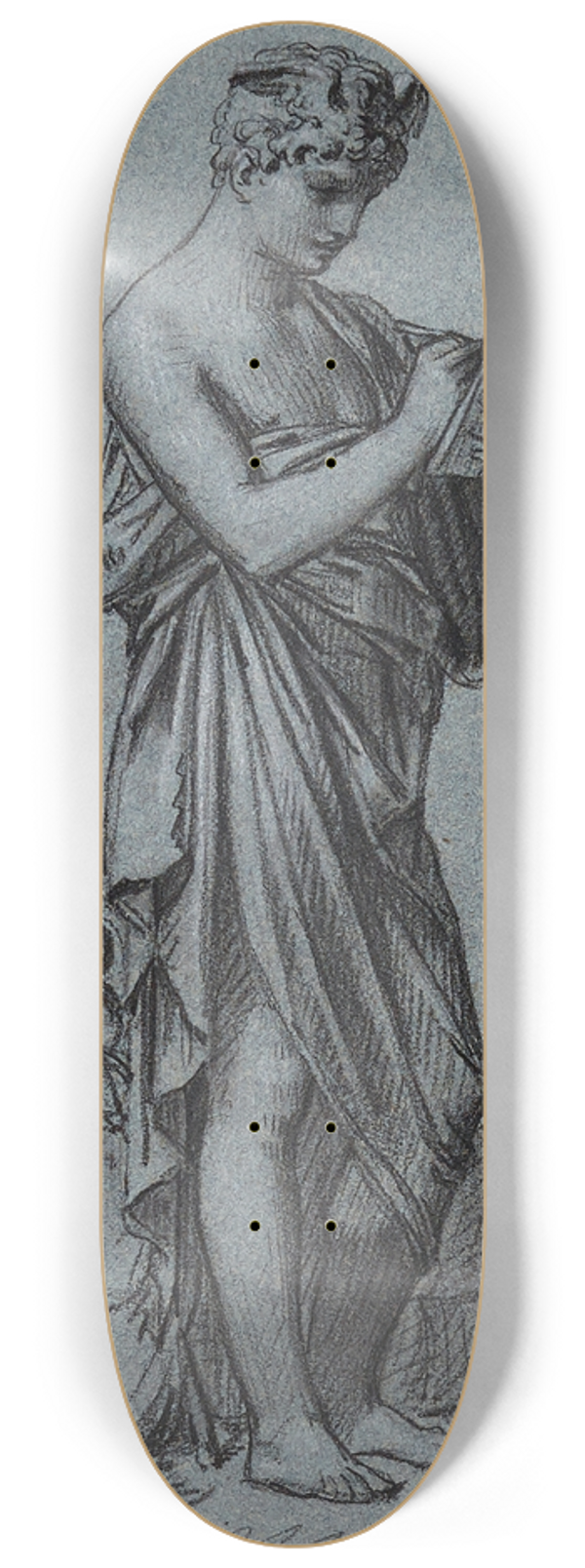 Pierre-Paul Prud'hon - Le Commerce 8.25 inch art skate deck