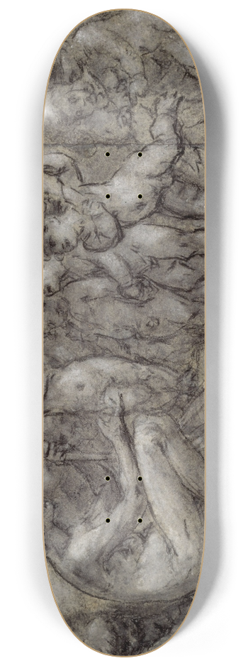 Pierre-Paul Prud'hon - Le flambeau de Vnus 8.25 inch art skate deck