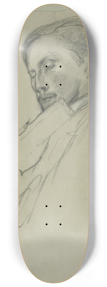 Pierre Puvis de Chavannes - The Violinist 8.25 inch art skate deck