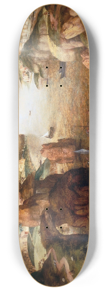 Pieter Bruegel The Elder - Christ and Apostles at the Sea of Galilee 8.25 inch art skate deck