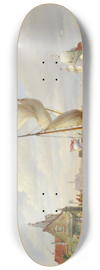 Pieter Christian Dommersen - Flushing, Holland 8.25 inch art skate deck