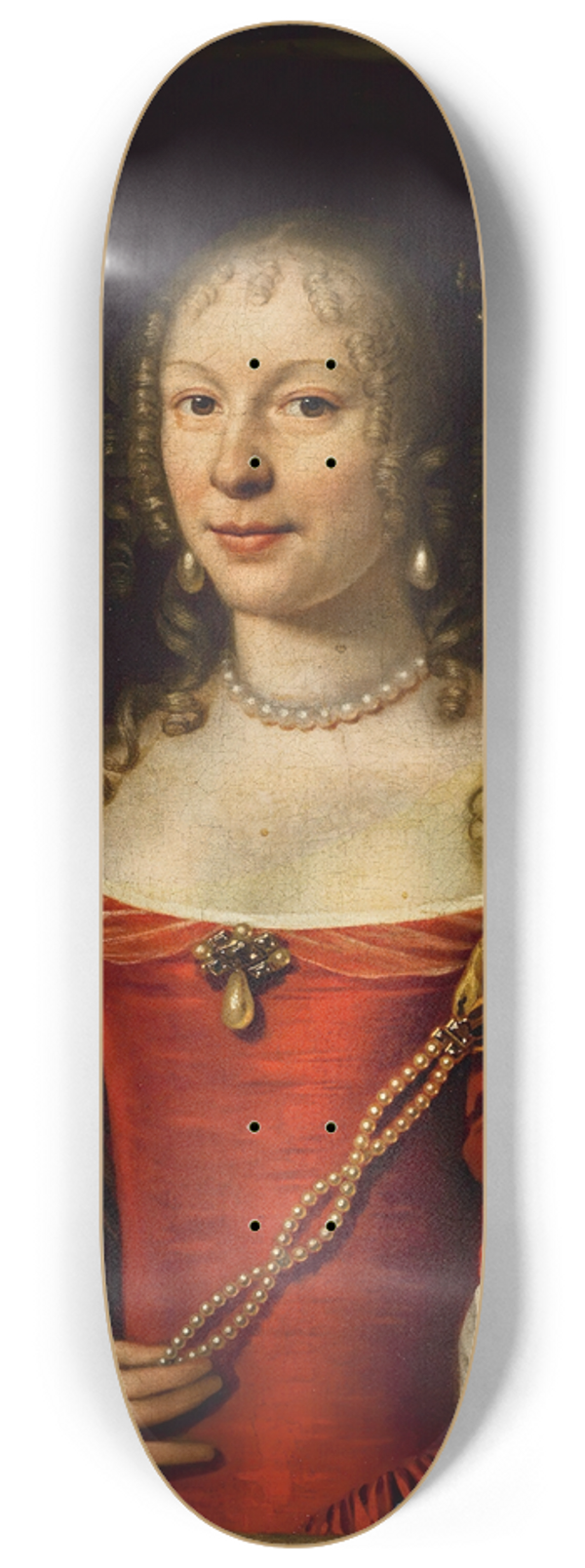 Pieter Nason - Portrait of a lady 8.25 inch art skate deck