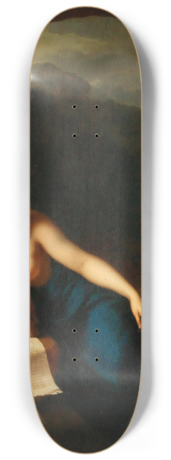 Pieter Van Der Werff - The Penitent Magdalene in a grotto 8.25 inch art skate deck