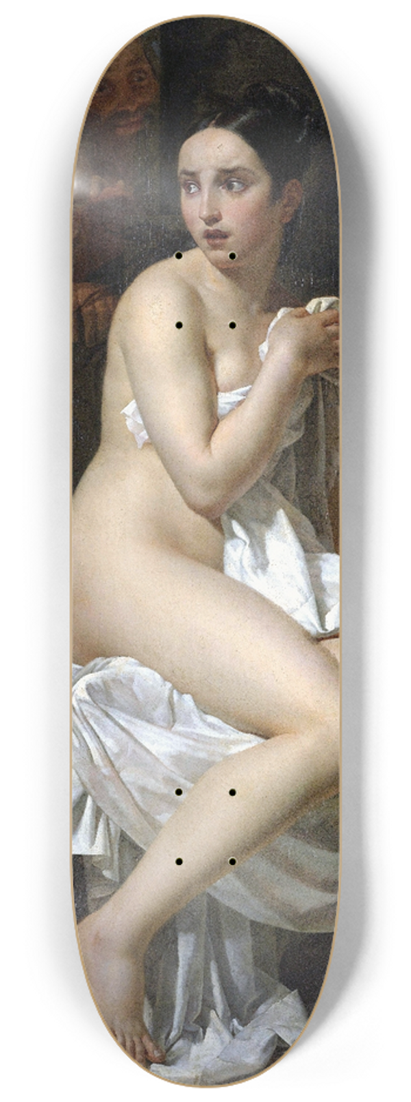 Pieter van Hanselaere - Susanna and the Elders 8.25 inch art skate deck