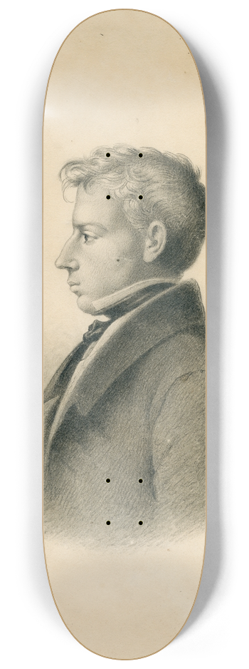 Pieter van Loon - Hendrik van Loon, zee-officier 8.25 inch art skate deck