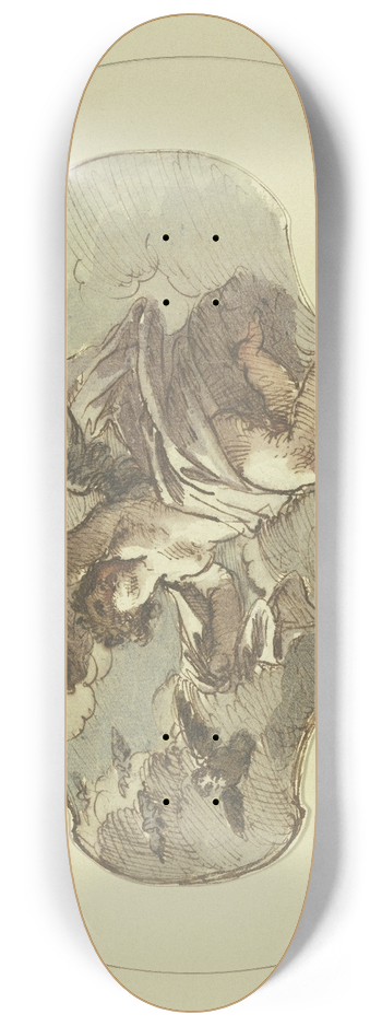 Pietro da Cortona - Hovering genius 8.25 inch art skate deck