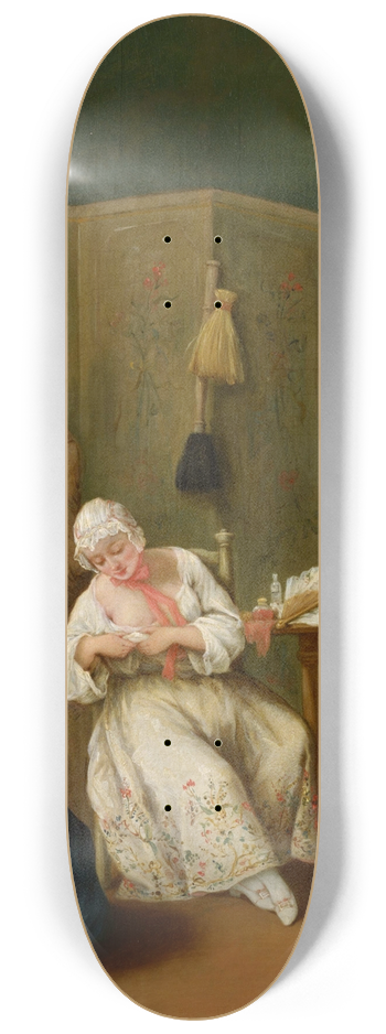 Pietro Longhi - The Indiscreet Gentleman 8.25 inch art skate deck