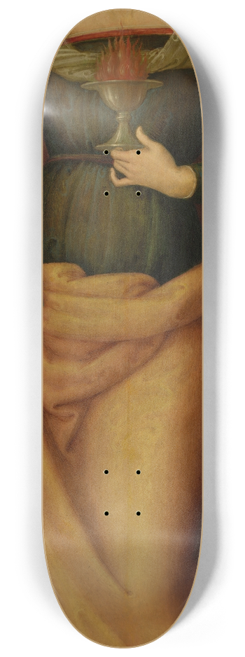 Pietro Perugino - Saint Lucy 8.25 inch art skate deck
