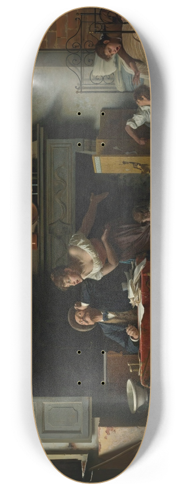 Pietro Saltini - Le Gioie Di Casa (Home Sweet Home) 8.25 inch art skate deck