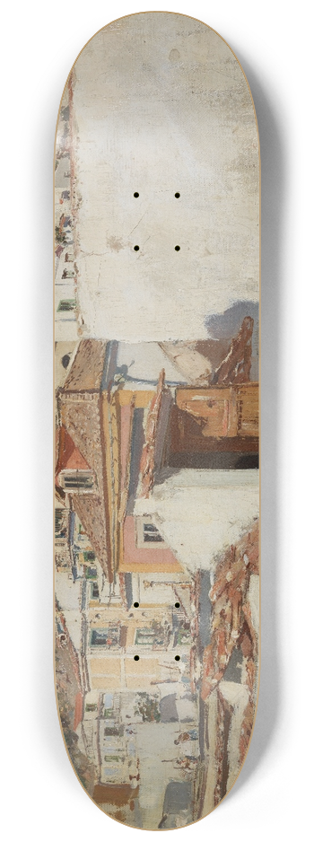 Pietro Scoppetta - Paesaggio di Amalfi 8.25 inch art skate deck