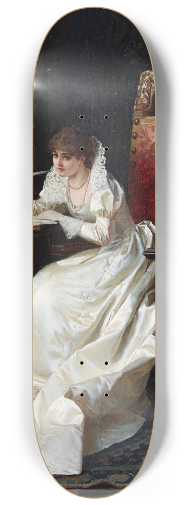 Pio Ricci - La lettera 8.25 inch art skate deck