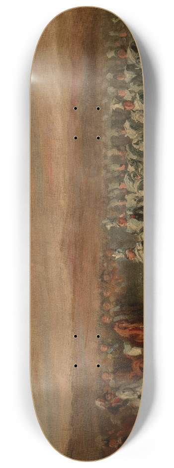 Piotr Michaowski - Dwernicki at the Head of the 2nd Uhlan Regiment 8.25 inch art skate deck