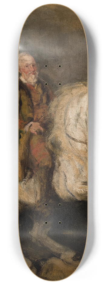 Piotr Michaowski - Hetman Stefan Czarniecki on Horseback 8.25 inch art skate deck